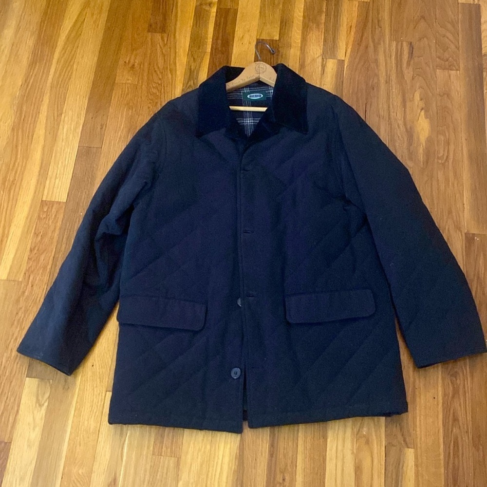 Arcadia Men’s Blue Collared Jacket Size M